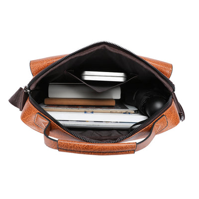Bolsa Horizontal para Hombre - Bandolera de Cuero - Image 20