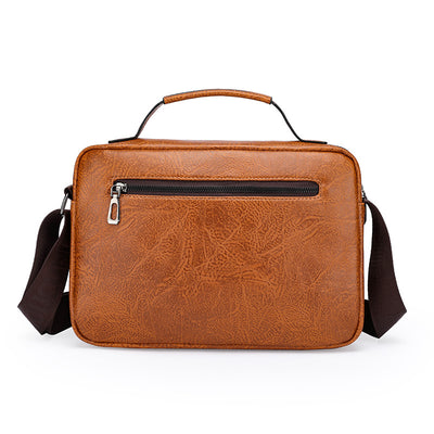 Bolsa Horizontal para Hombre - Bandolera de Cuero - Image 21