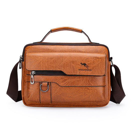 Bolsa Horizontal para Hombre - Bandolera de Cuero - Image 22