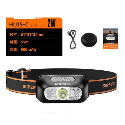 Linterna Frontal LED Recargable USB con Sensor de Movimiento - Image 17