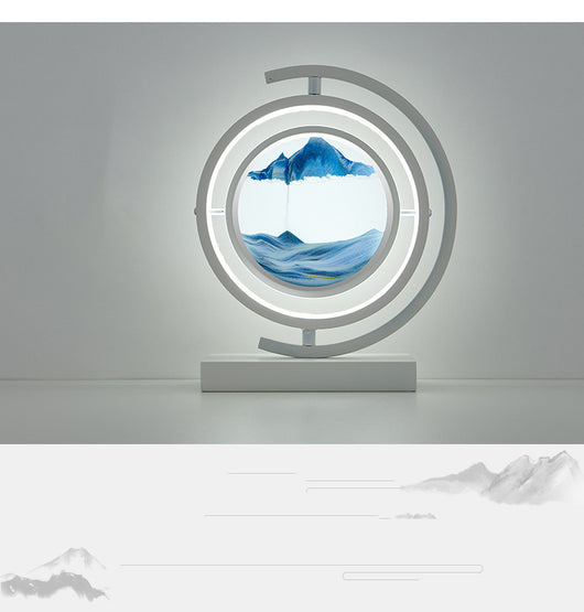Lámpara de Escritorio con Arenero Quicksand - Diseño Minimalista - Image 13