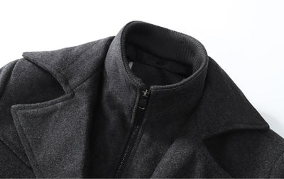 Abrigo de Lana para Hombre Elegante y Cálido - Image 9