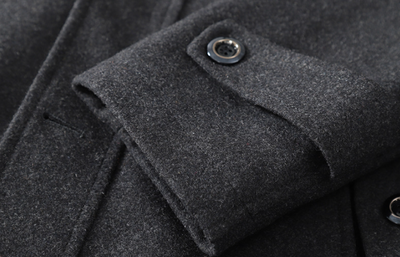 Abrigo de Lana para Hombre Elegante y Cálido - Image 11