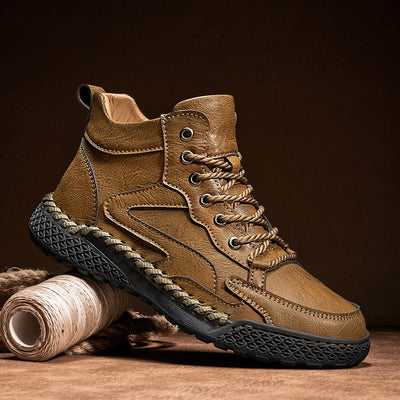 Botas de Cuero Aisladas Forradas en Felpa para Invierno - Image 11