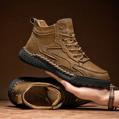 Botas de Cuero Aisladas Forradas en Felpa para Invierno - Image 13