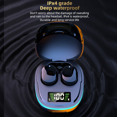 Auriculares Estéreo Bluetooth con Pantalla de Potencia - Image 7