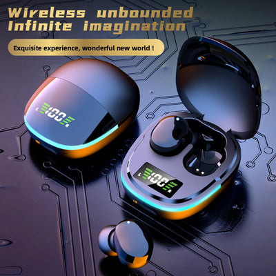 Auriculares Estéreo Bluetooth con Pantalla de Potencia