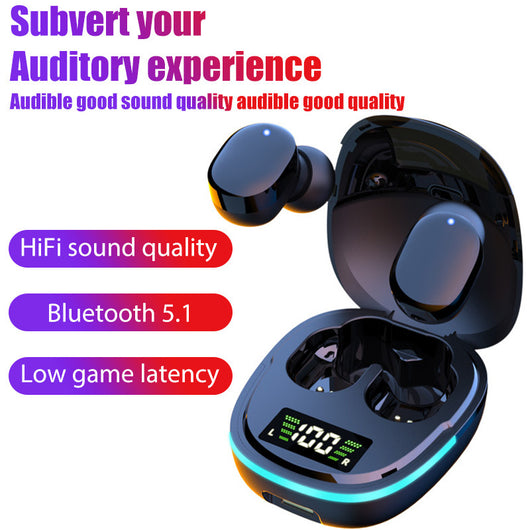 Auriculares Estéreo Bluetooth con Pantalla de Potencia - Image 8