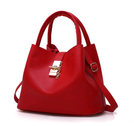 Bolso Bandolera Mujer Piel PU Patrón Grabado Tipo Lichi - Bolsa Tipo Cubo Elegante y Resistente