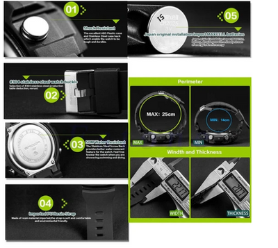 Reloj Deportivo Multifunción para Aventuras al Aire Libre - Image 11