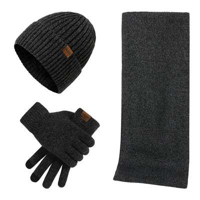 Conjunto Invernal de 3 Piezas: Gorro, Bufanda y Guantes de Lana Gruesa Multicolor - Image 20
