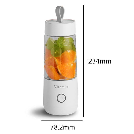 Licuadora Portátil 350ml USB Recargable - Batidora Eléctrica para Smoothies y Jugos - Image 11