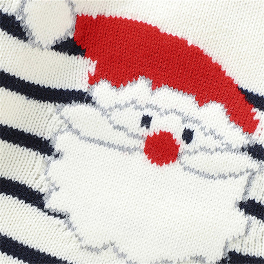 Suéter Navideño para Bebé con Diseño Papá Noel Tejido Jacquard - Image 9