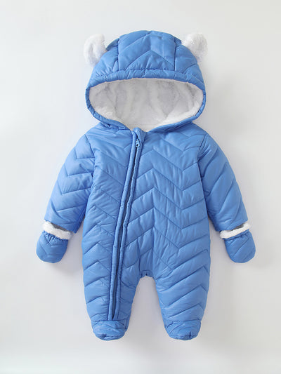Jumpsuit Acolchado para Bebé con Forro Polar Resistente al Viento - Image 10