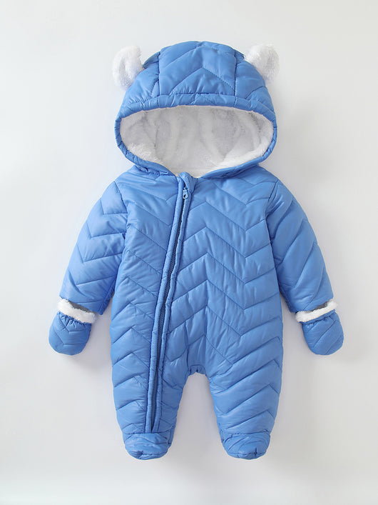 Jumpsuit Acolchado para Bebé con Forro Polar Resistente al Viento - Image 10