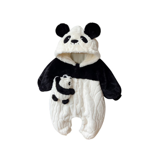 Mameluco Térmico para Bebé Panda Menor con Capucha y Forro Polar - Image 14
