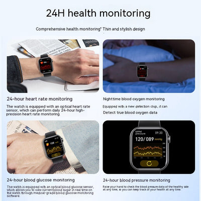 Reloj Inteligente con Llamadas Bluetooth, Monitor Cardíaco y Asistente de Voz - Image 14