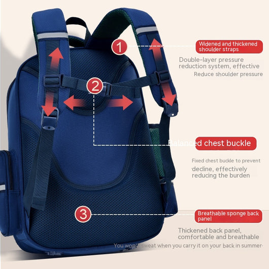 Mochila Escolar para Niños de Primaria - Ergonómica y de Gran Capacidad - Image 9