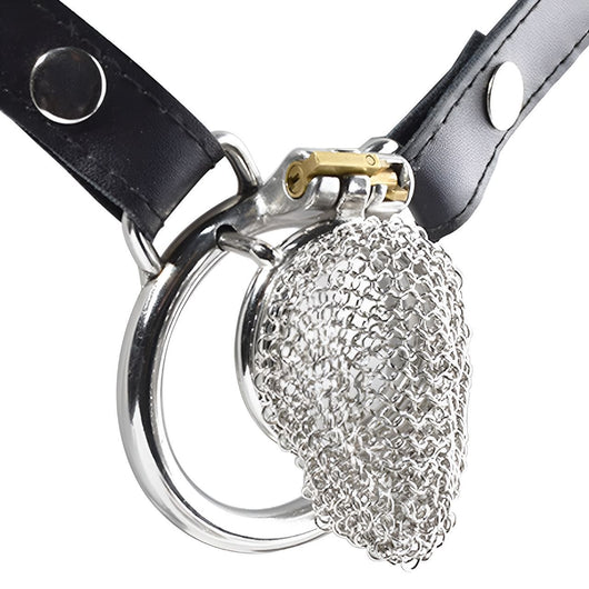 Conjunto de Cinturón de Castidad de Malla Transpirable y Cómodo - Image 10