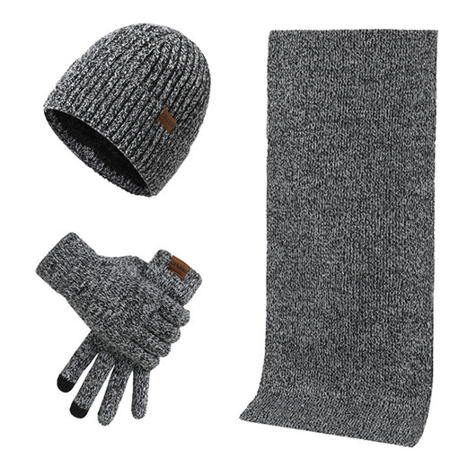Conjunto Invernal de 3 Piezas: Gorro, Bufanda y Guantes de Lana Gruesa Multicolor - Image 34