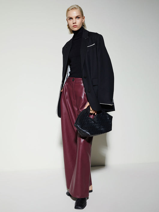 Abrigo de Lana Twill Elegante para Mujer - Image 13