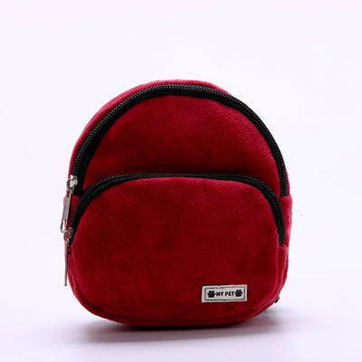 Mochila Portátil Flanela para Mascotas - Ideal para Snacks y Accesorios - Image 30