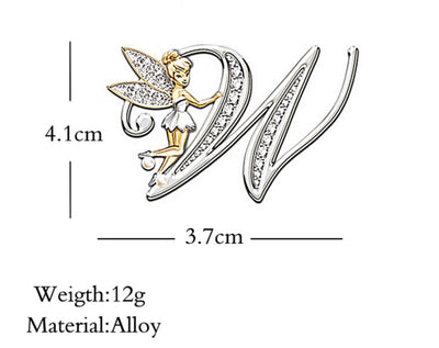 Broche de Letra del Alfabeto Inglés para Mujer - Image 29