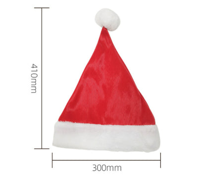 Gorro Navideño con Fibra Óptica Multicolor y Luces LED - Image 6