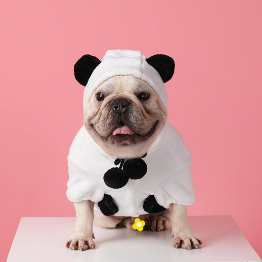 Abrigo Suéter Polar Cálido con Estampado de Mascotas Corgi y Shiba Inu - Image 12