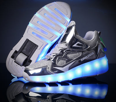 Patines con Ruedas en los Cordones para Niños - Image 11