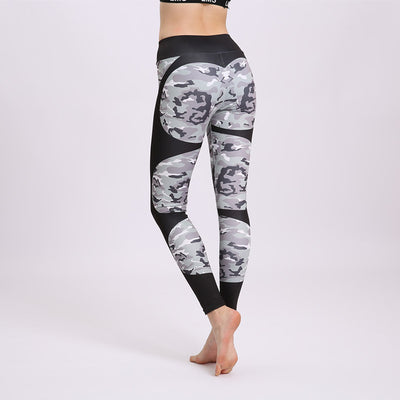 Leggins de Yoga con Estampado Patchwork - Image 5
