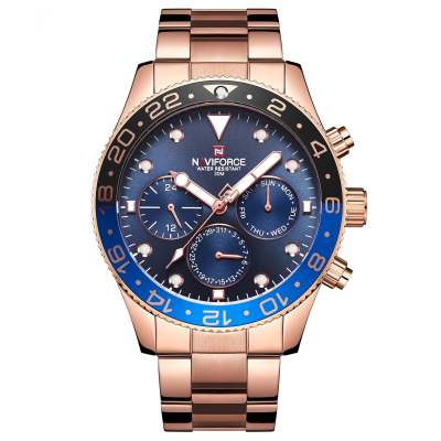 Reloj de Hombre Acero Inoxidable con Calendario - Resistente al Agua Cuarzo - Image 4