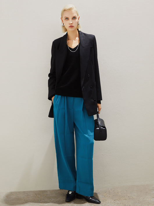 Blazer de Lana para Mujer - Diseño Minimalista y Elegante - Image 17