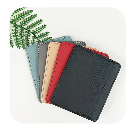 Billetera de Cuero Compacta con Múltiples Compartimentos para Tarjetas - Image 11