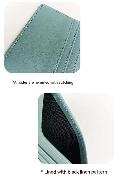 Billetera de Cuero Compacta con Múltiples Compartimentos para Tarjetas - Image 16