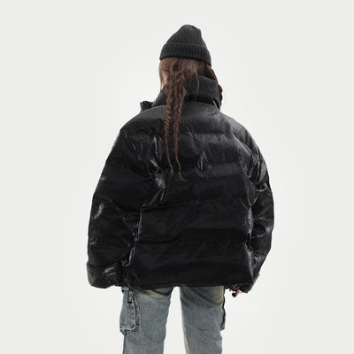 Chaqueta Térmica Acolchada con Cuello Alto para Mujer - Image 16