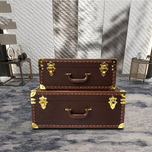 Caja de Almacenamiento Retro Portátil - Decoración Europea - Image 7