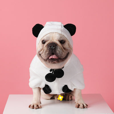 Abrigo Suéter Polar Cálido con Estampado de Mascotas Corgi y Shiba Inu - Image 19