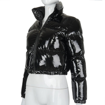 Cardigan de Algodón con Cierre y Cuello Alto - Abrigo Casual Cálido - Image 10