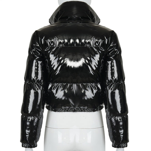 Cardigan de Algodón con Cierre y Cuello Alto - Abrigo Casual Cálido - Image 14