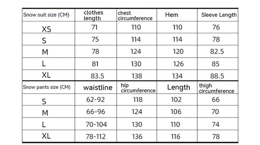 Traje de Esquí Veneer Impermeable y Cortavientos para Hombre y Mujer - Image 20