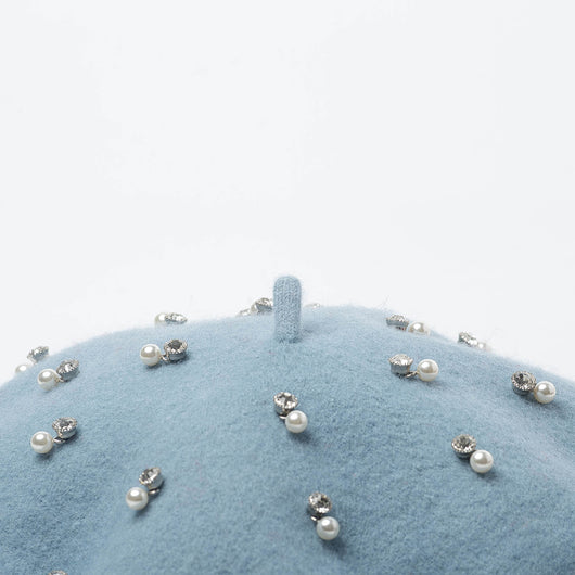 Boina de Lana con Strass Elegante - Image 18