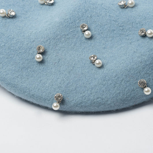 Boina de Lana con Strass Elegante - Image 19