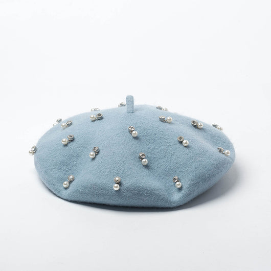 Boina de Lana con Strass Elegante - Image 24