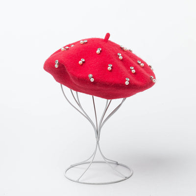 Boina de Lana con Strass Elegante - Image 28