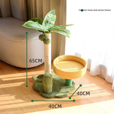 Árbol Rascador para Gatos de Una Pieza - Image 10