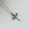 Female net Rojo hot Estilo clavicle chain Blanco