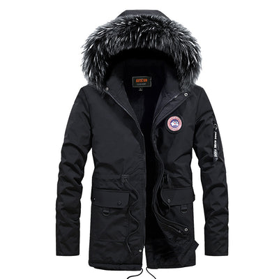 Chaqueta Acolchada de Terciopelo Cálida Plus - Image 4