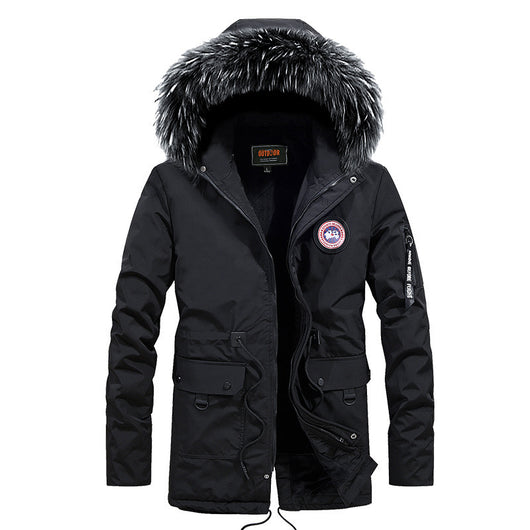 Chaqueta Acolchada de Terciopelo Cálida Plus - Image 4