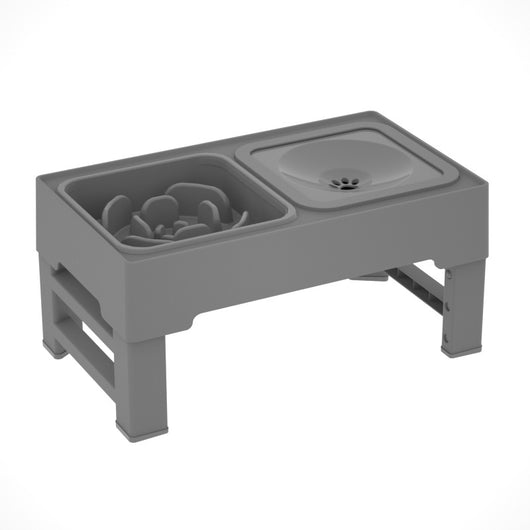 Comedero Doble Elevado para Perros Grandes con Altura Ajustable - Image 17
